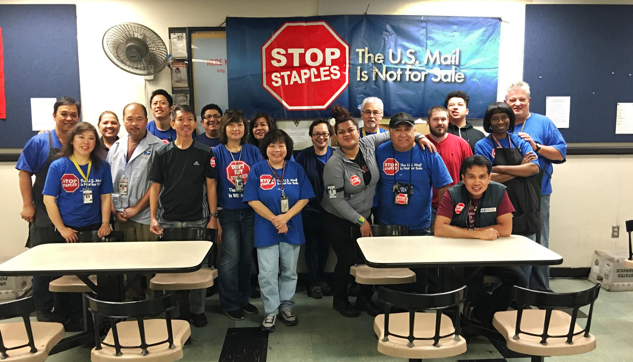 San Francisco APWU Stop Staples! American Postal Workers Union